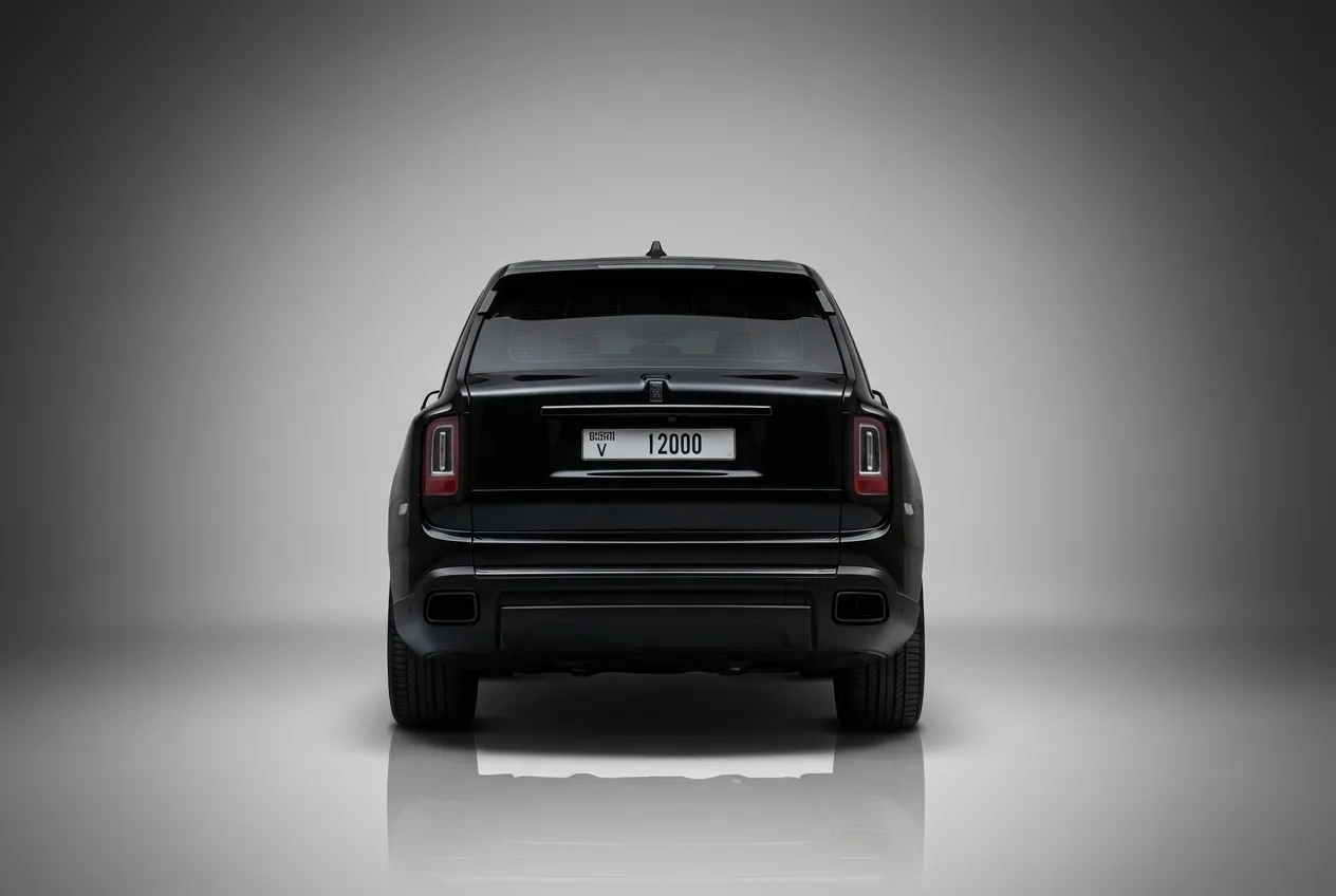 Rolls Royce Cullinan Black Badge 2025 Black rental in Dubai thumbnail 4