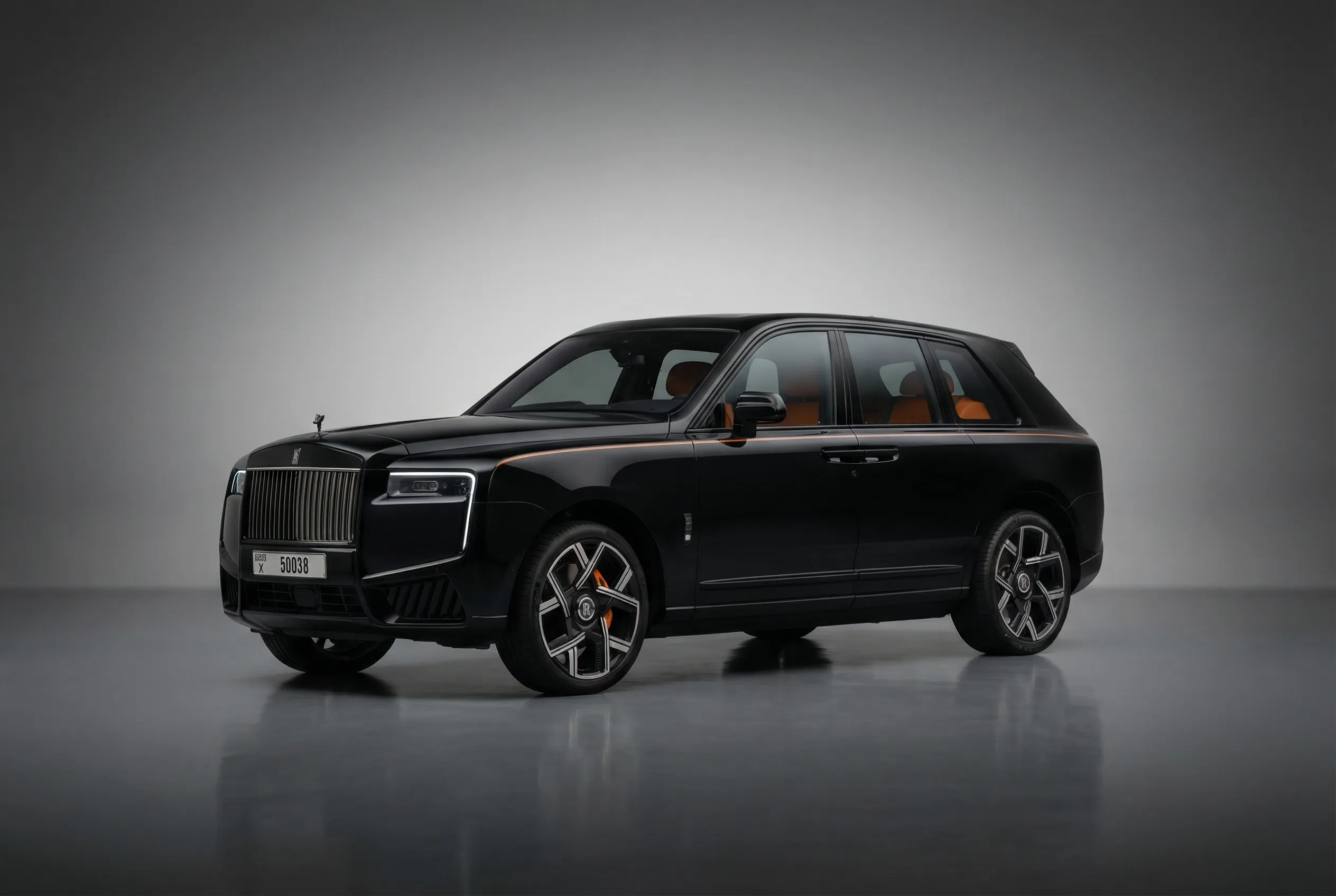 Rolls Royce Cullinan 2025 Black rental in Dubai thumbnail 2