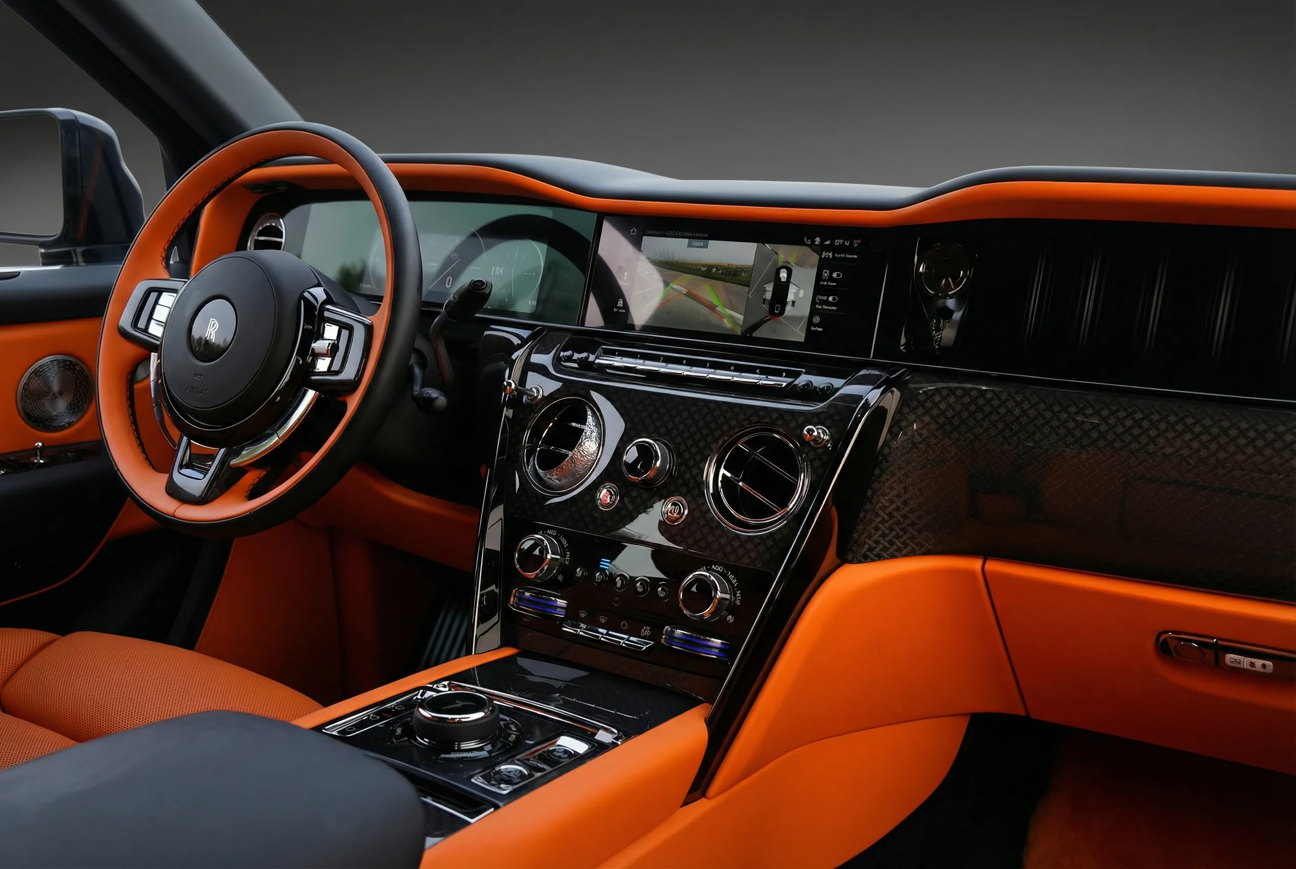 Rolls Royce Cullinan 2025 Black rental in Dubai thumbnail 6