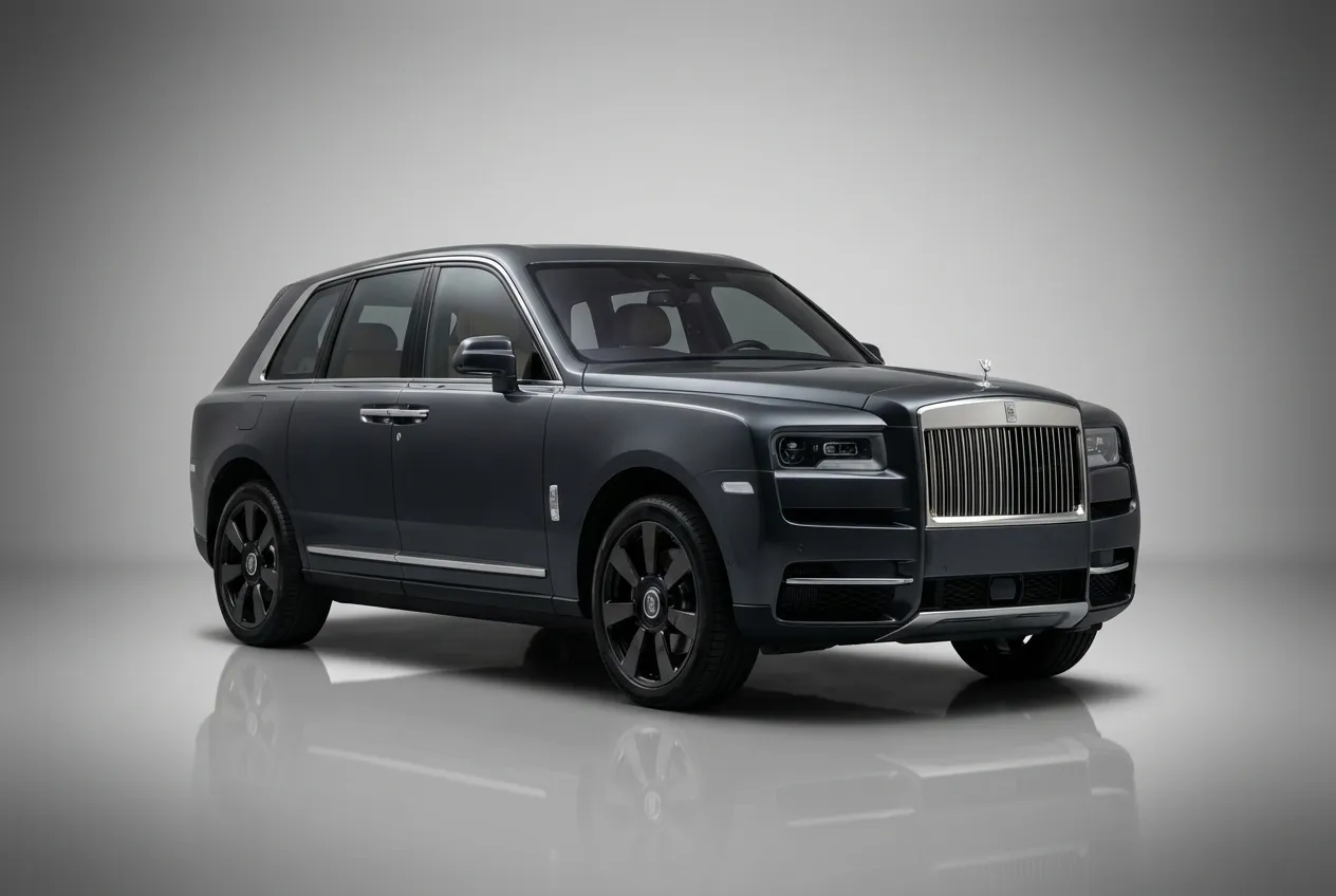 Rolls Royce Cullinan 2019 Grey rental in Dubai thumbnail 2
