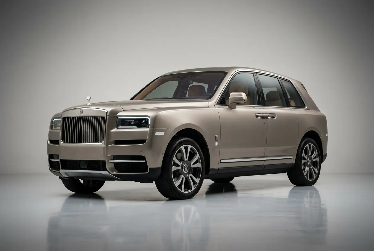 Rolls Royce Cullinan 2023 Silver rental in Dubai thumbnail 2