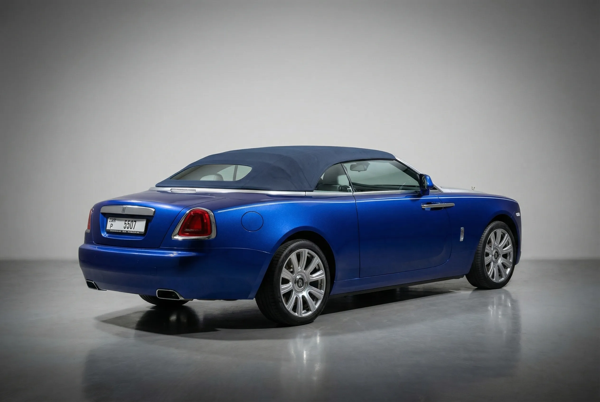 Rolls Royce Dawn 2016 Blue rental in Dubai thumbnail 6