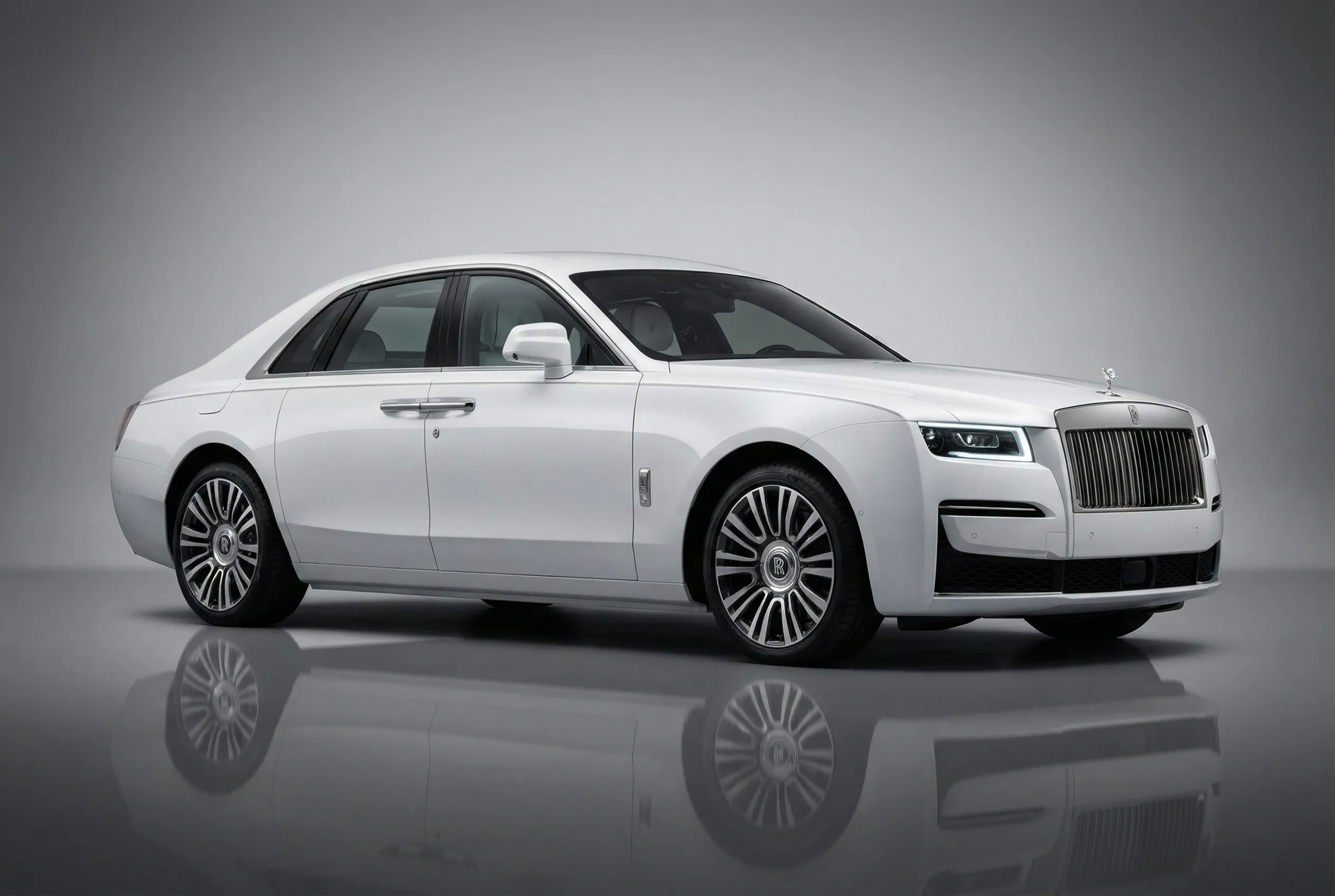 Rolls Royce Ghost 2021 White rental Dubai