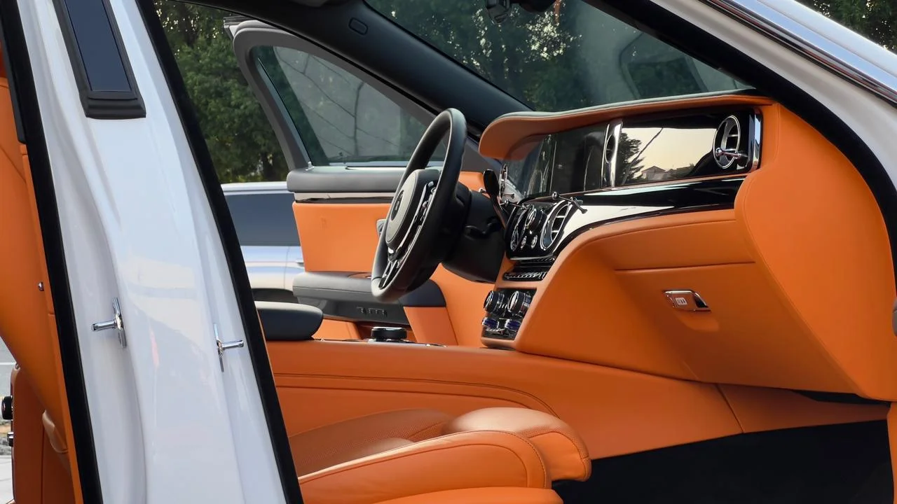 Rolls Royce Ghost 2022 White rental in Dubai thumbnail 3
