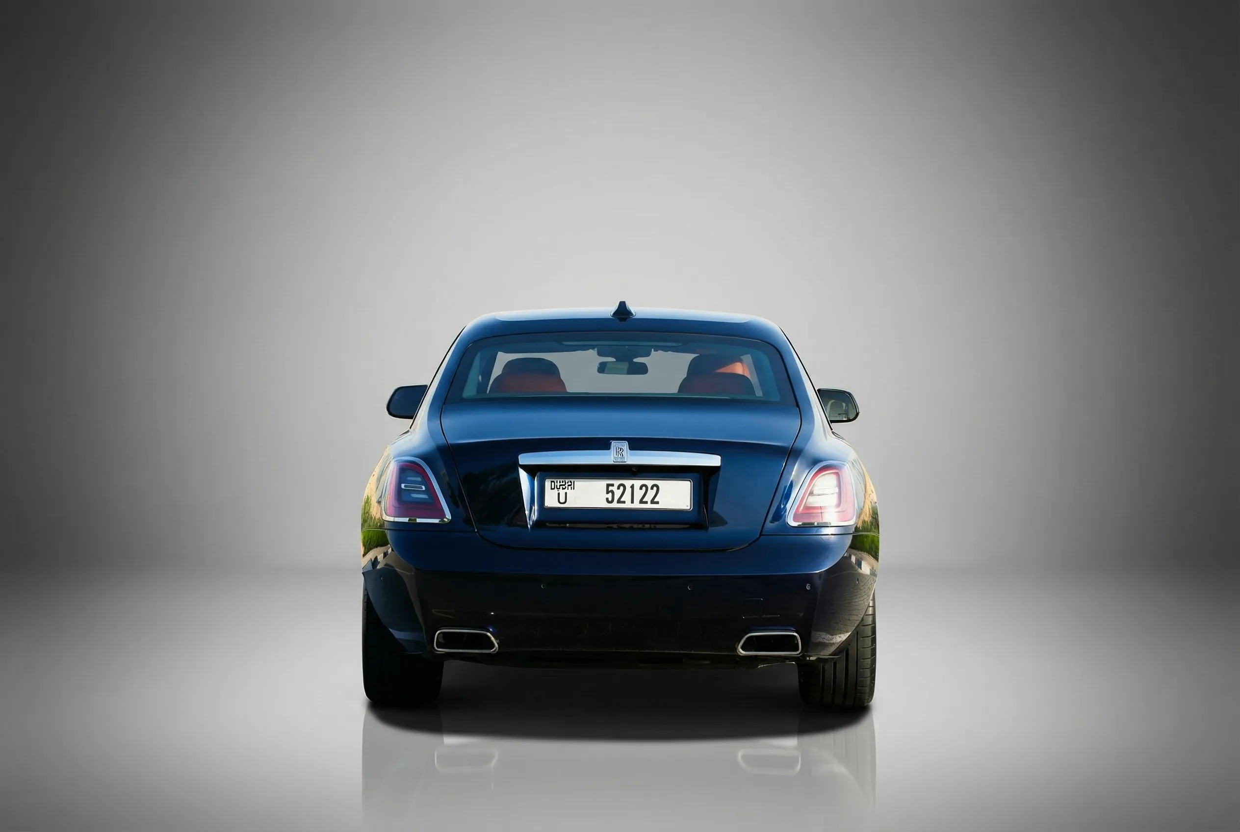 Rolls Royce Ghost 2024 Blue rental in Dubai thumbnail 5