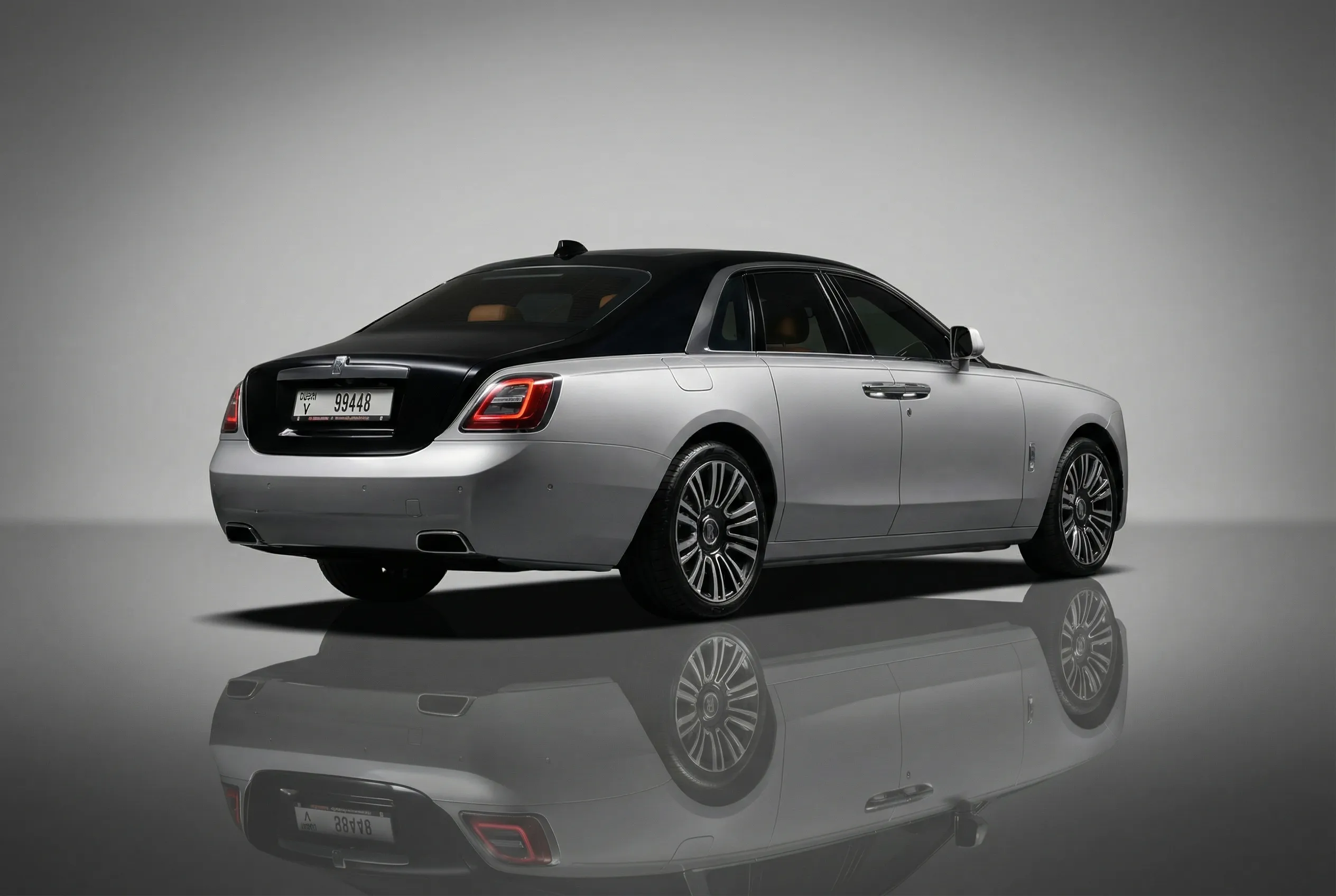 Rolls Royce Ghost 2023 Black rental in Dubai thumbnail 3