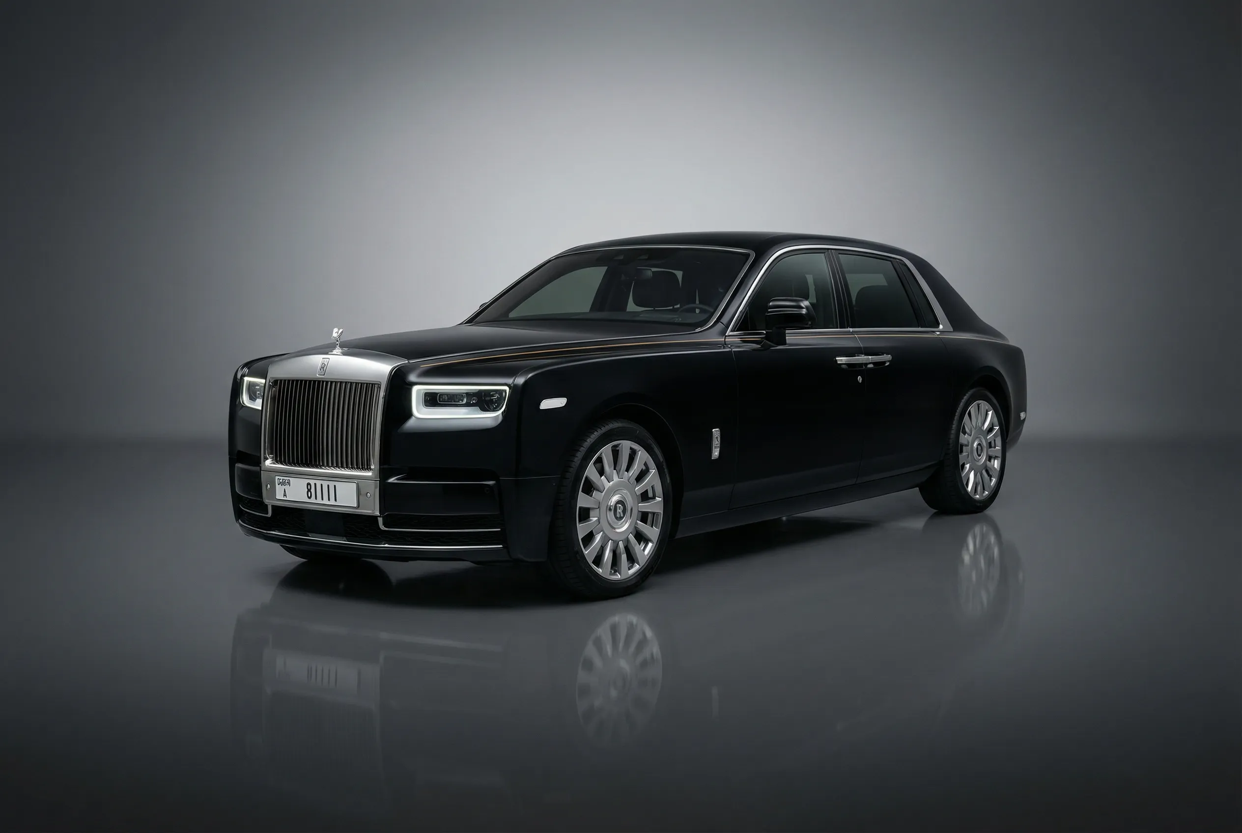Rolls Royce Phantom 2022 Black rental in Dubai thumbnail 4
