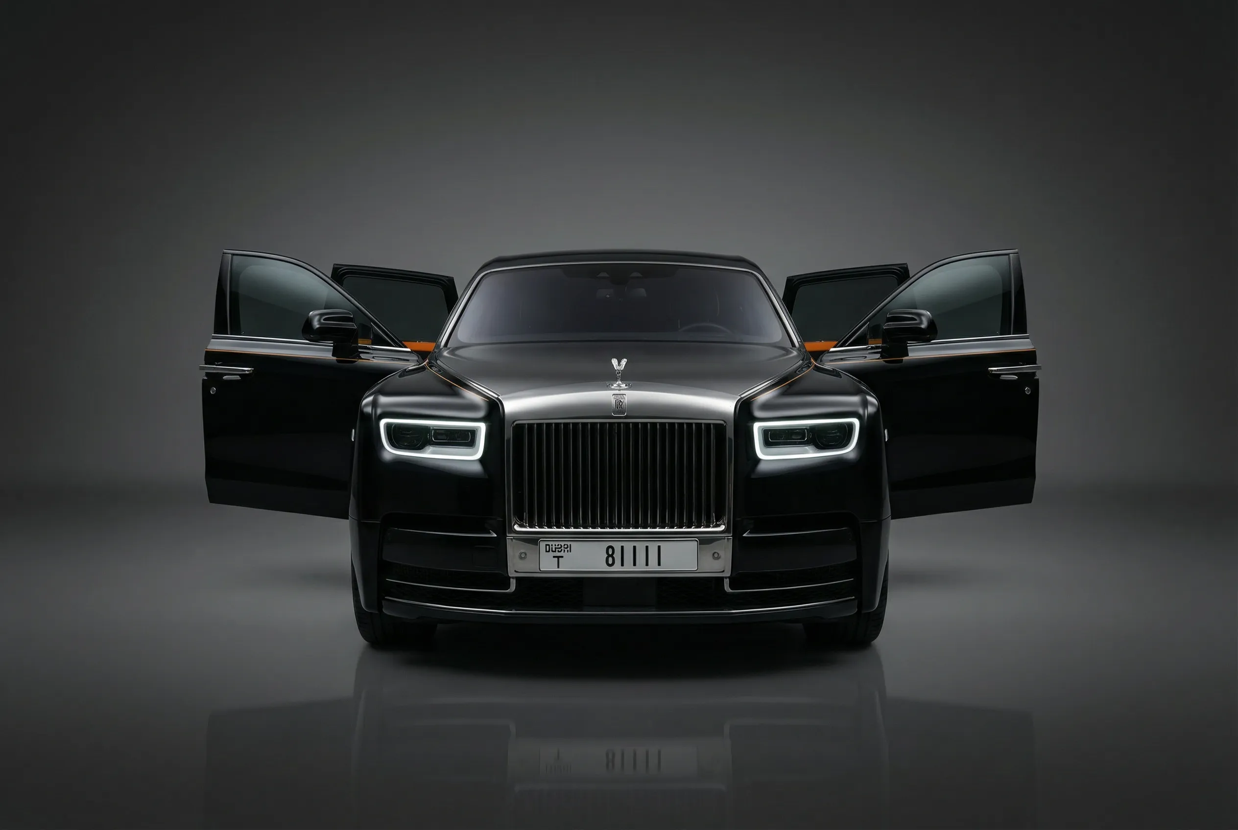 Rolls Royce Phantom 2022 Black rental in Dubai thumbnail 3