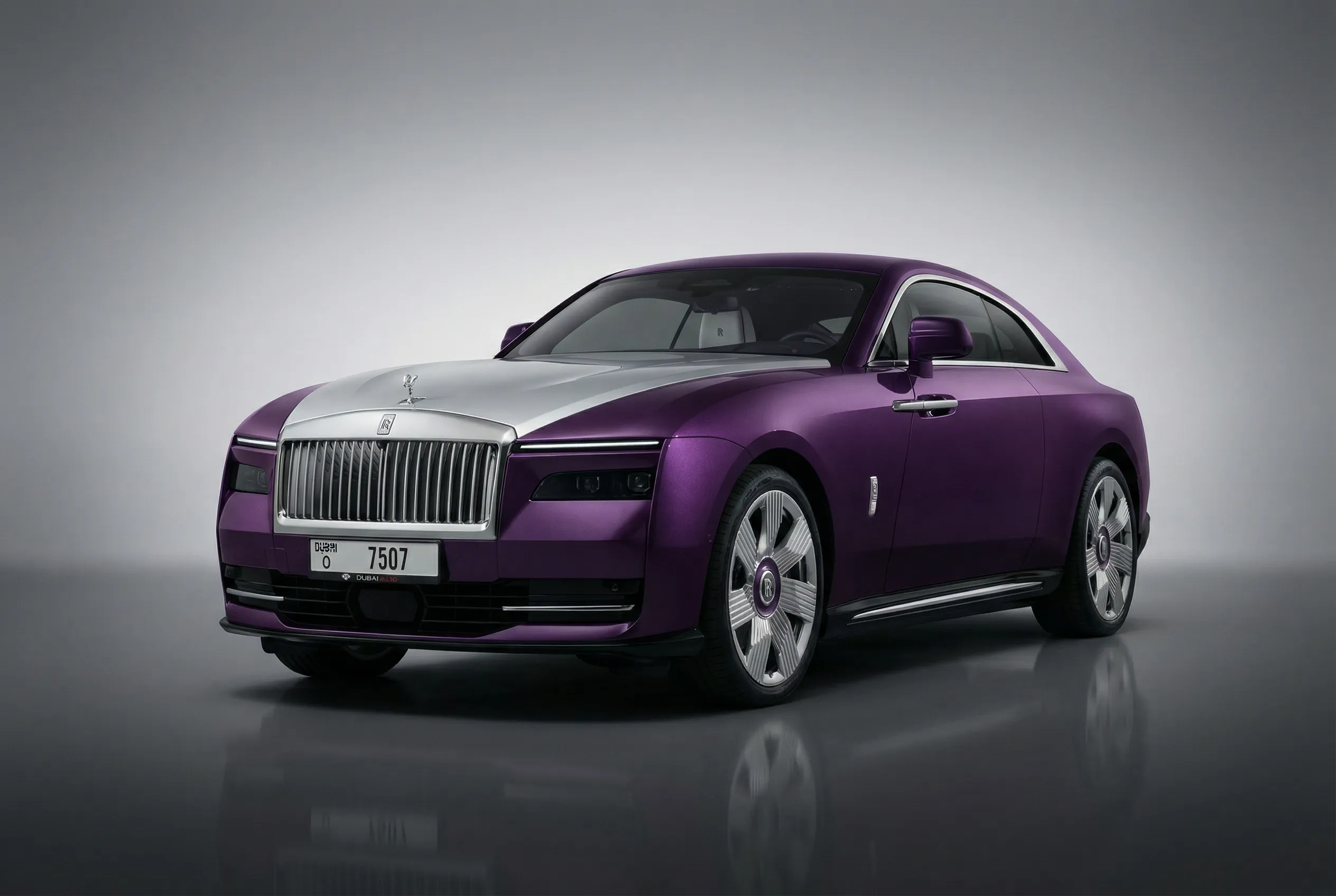 Rolls Royce Spectre 2024 Violet rental in Dubai thumbnail 2