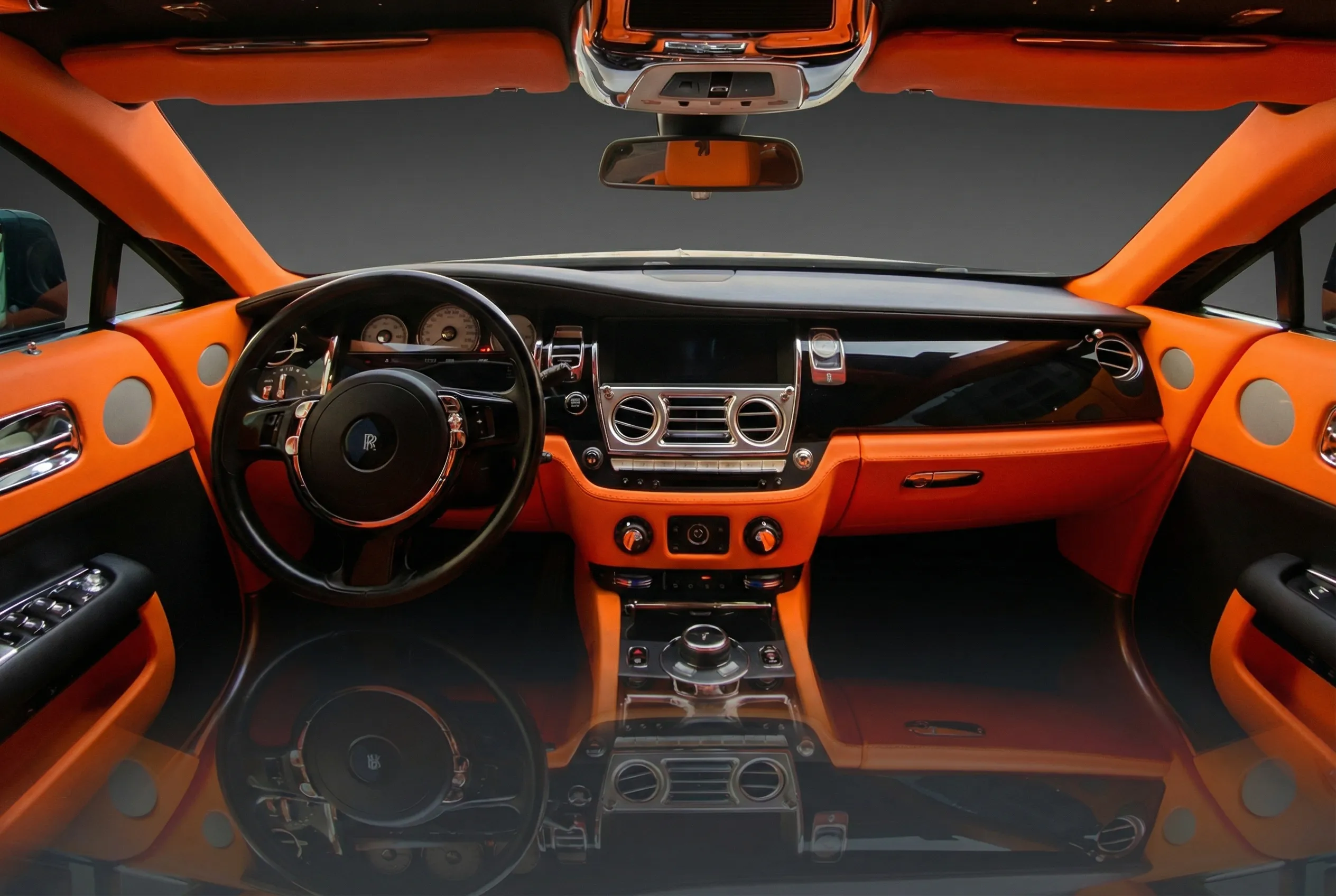 Rolls Royce Wraith 2016 Black rental in Dubai thumbnail 2